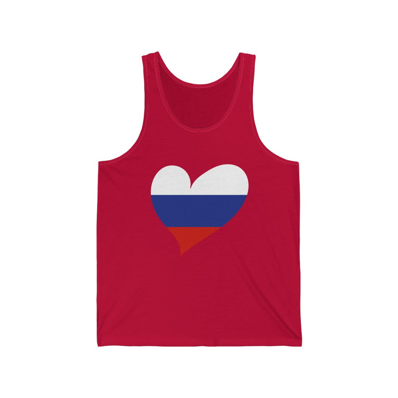 Women's Big Heart Tank Russia