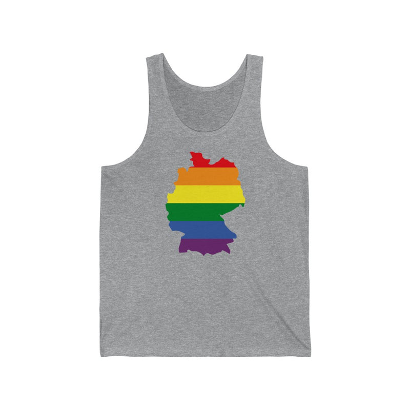 Women's Flag Map Pride Tank Germany