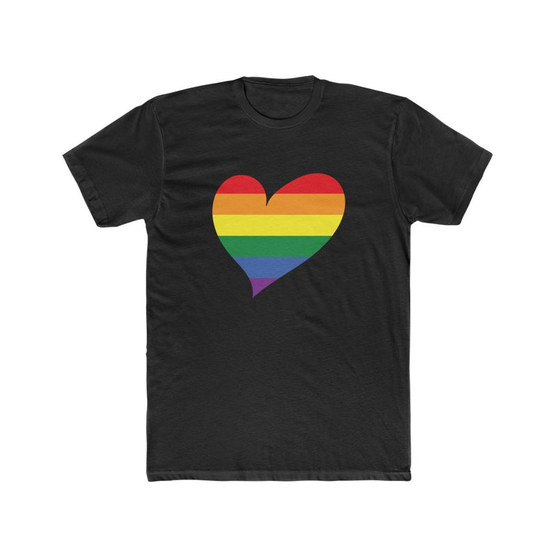 Men's Big Heart T-Shirt Pride