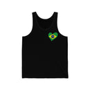 Women's Flag Heart Tank Brazil