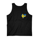 Men's Flag Heart Tank Sweden