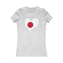 Women's Big Heart T-Shirt Japan