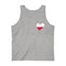 Men's Flag Heart Tank Poland