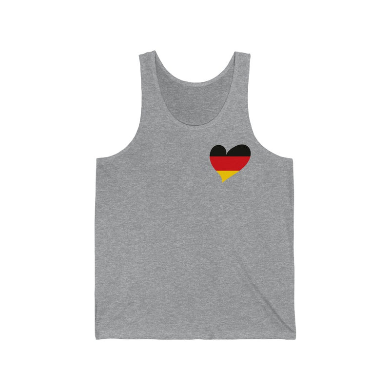 Women's Flag Heart Tank Germany