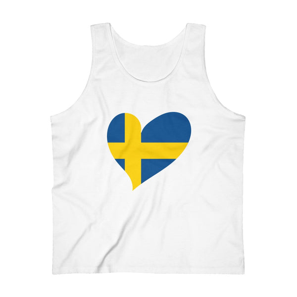 Men's Big Heart Tank Sweden