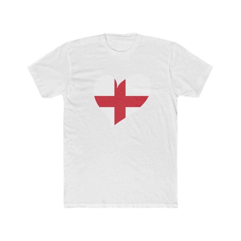 Men's Big Heart T-Shirt England