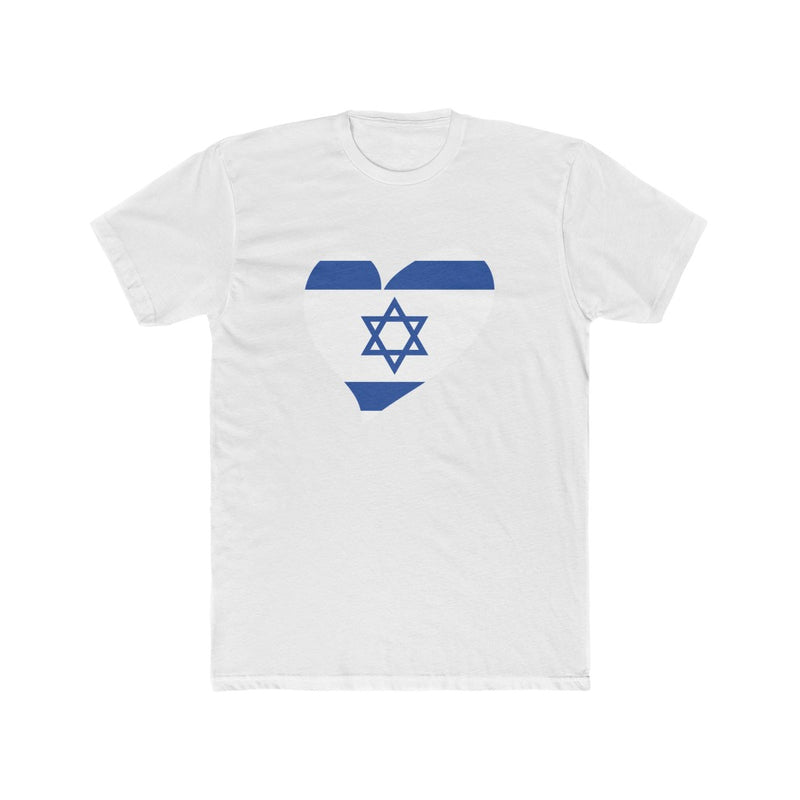 Men's Big Heart T-Shirt Israel