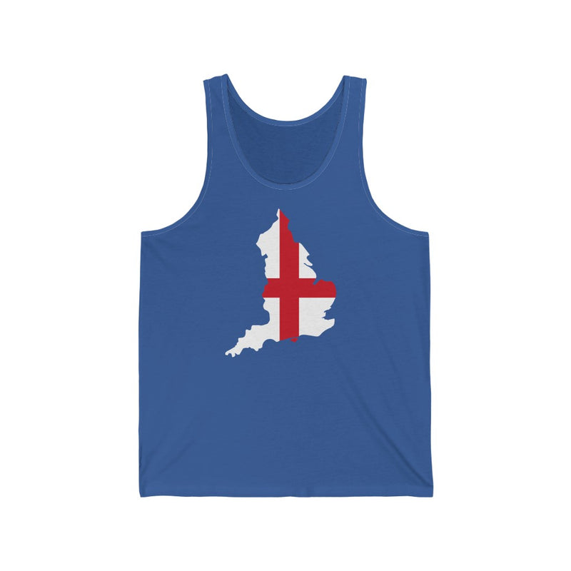 Women's Flag Map Tank England