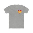 Men's Flag Heart T-Shirt Spain