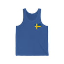 Women's Flag Heart Tank Sweden