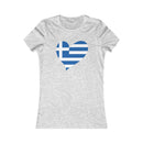 Women's Big Heart T-Shirt Greece