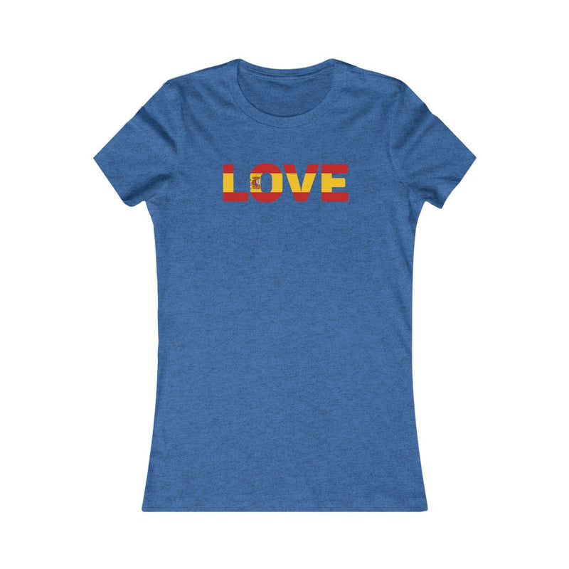 Women's Love T-Shirt Spain