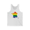 Women's Flag Map Pride Tank France