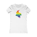 Women's Flag Map Home Pride T-Shirt Colombia