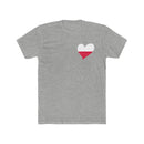 Men's Flag Heart T-Shirt Poland