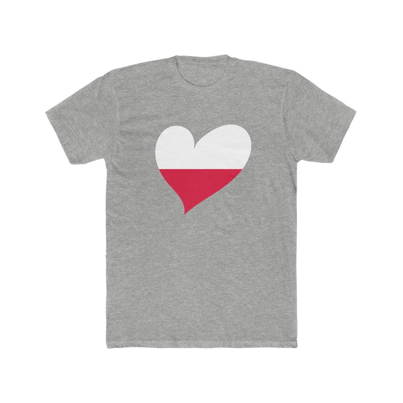 Men's Big Heart T-Shirt Poland