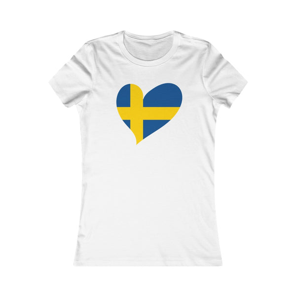 Women's Big Heart T-Shirt Sweden