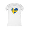 Women's Big Heart T-Shirt Sweden