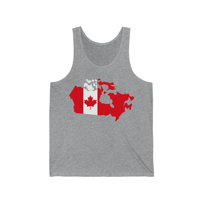 Women's Flag Map Tank Canada