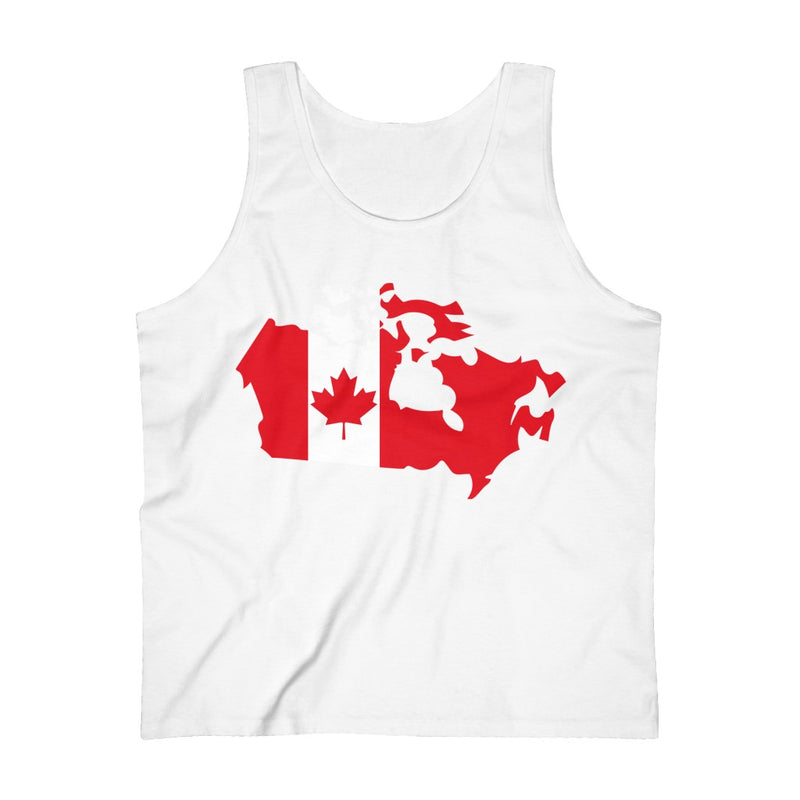 Men's Flag Map Tank Canada