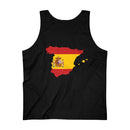 Men's Flag Map Tank Spain