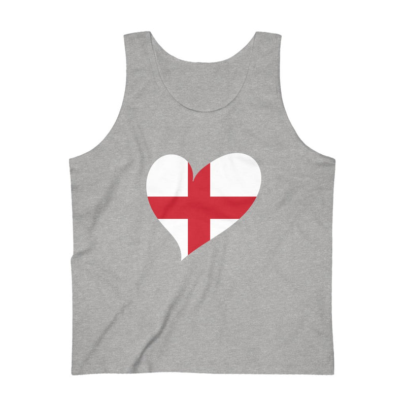 Men's Big Heart Tank England