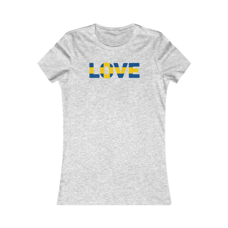 Women's Love T-Shirt Sweden