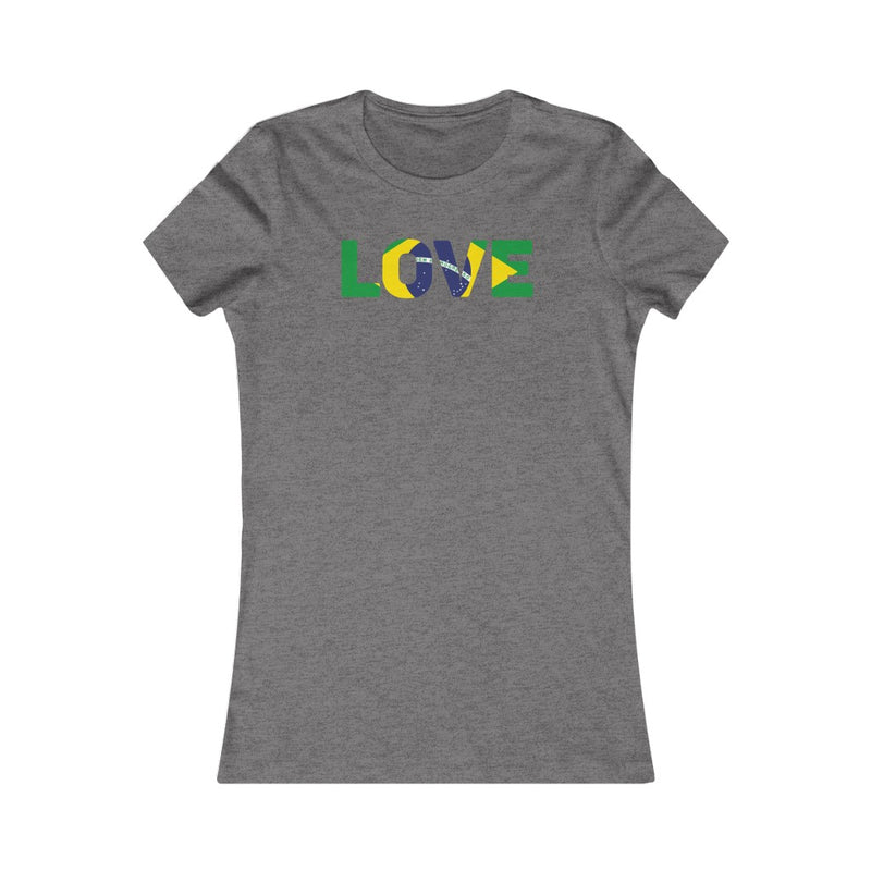 Women's Love T-Shirt Brazil