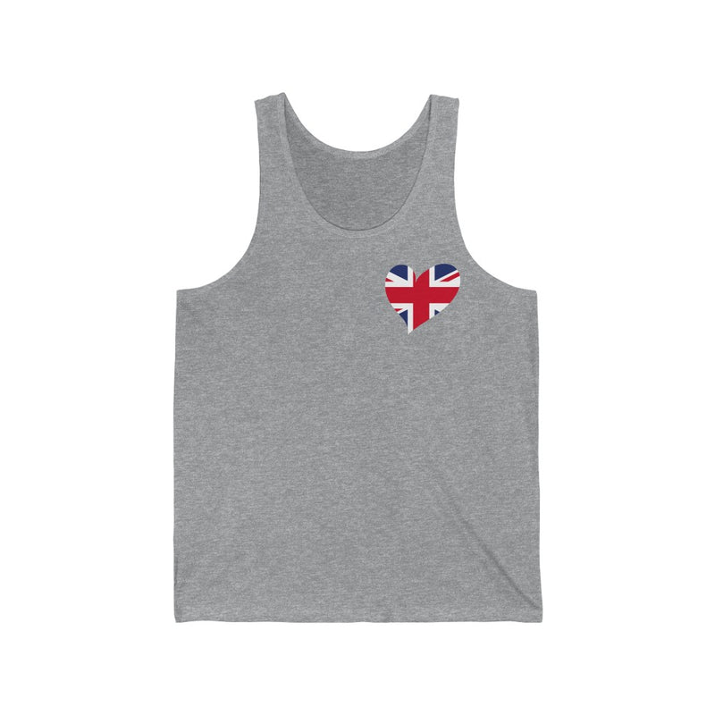 Women's Flag Heart Tank United Kingdom