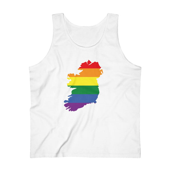 Men's Flag Map Pride Tank Ireland