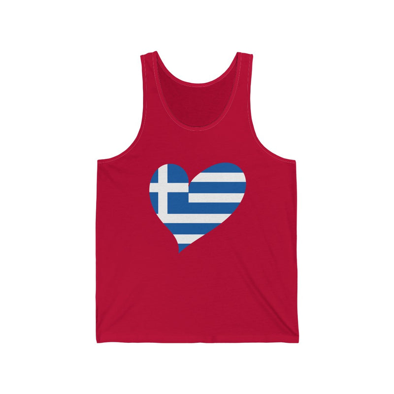 Women's Big Heart Tank Greece