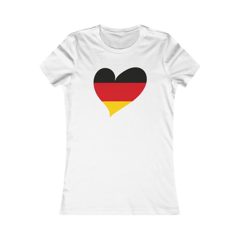 Women's Big Heart T-Shirt Germany