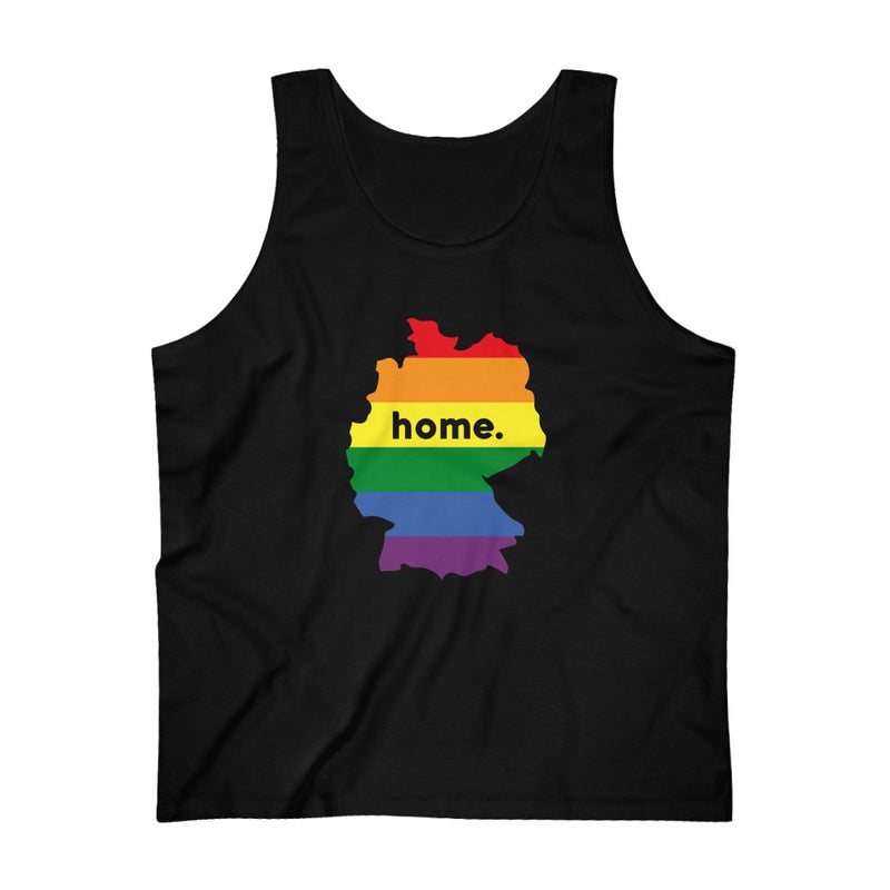 Men's Flag Map Home Pride Tank Germany