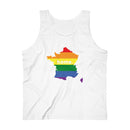 Men's Flag Map Home Pride Tank France