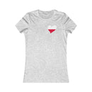 Women's Flag Heart T-Shirt Poland