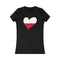 Women's Big Heart T-Shirt Poland