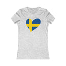 Women's Big Heart T-Shirt Sweden