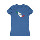 Women's Flag Map T-Shirt Mexico