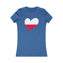 Women's Big Heart T-Shirt Poland