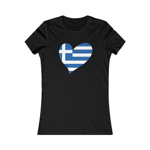 Women's Big Heart T-Shirt Greece