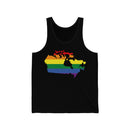 Women's Flag Map Pride Tank Canada