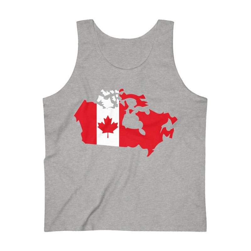 Men's Flag Map Tank Canada