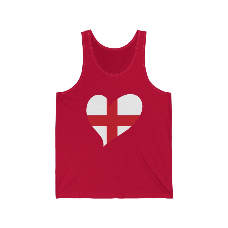 Women's Big Heart Tank England