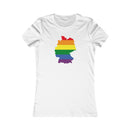 Women's Flag Map Pride T-Shirt Germany