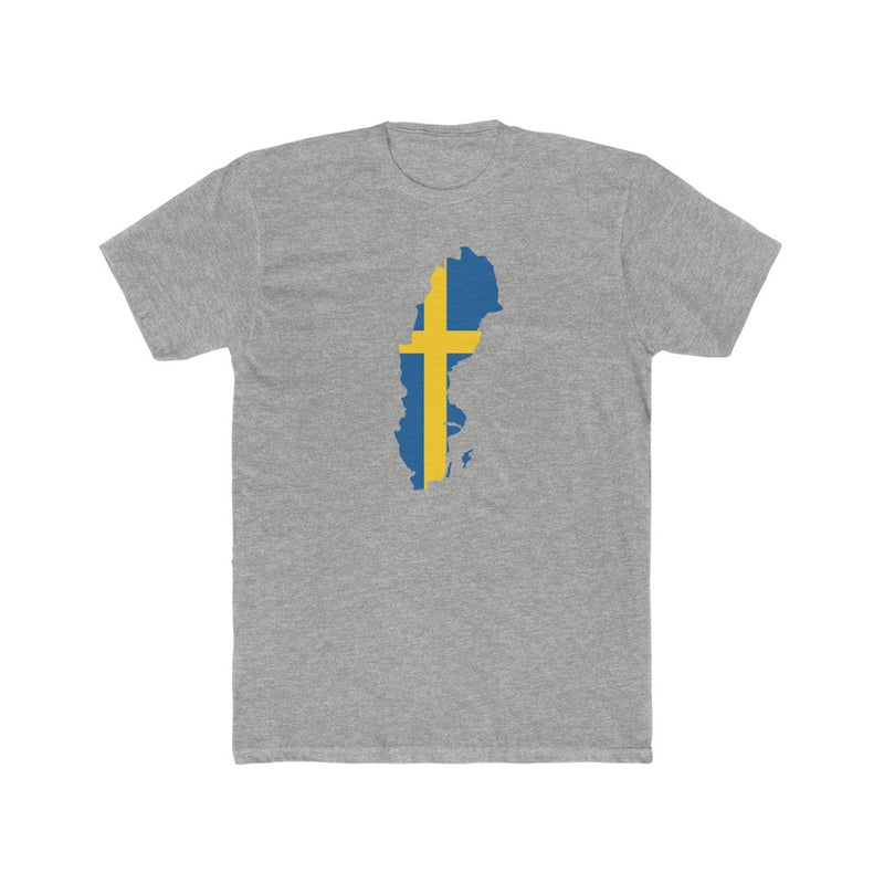 Men's Flag Map T-Shirt Sweden