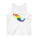 Men's Flag Map Pride Tank Mexico