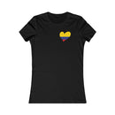 Women's Flag Heart T-Shirt Colombia