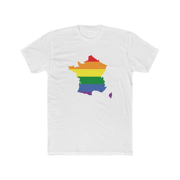 Men's Flag Map Pride T-Shirt France