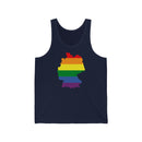 Women's Flag Map Pride Tank Germany