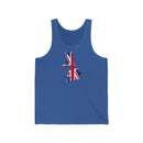 Women's Flag Map Tank United Kingdom